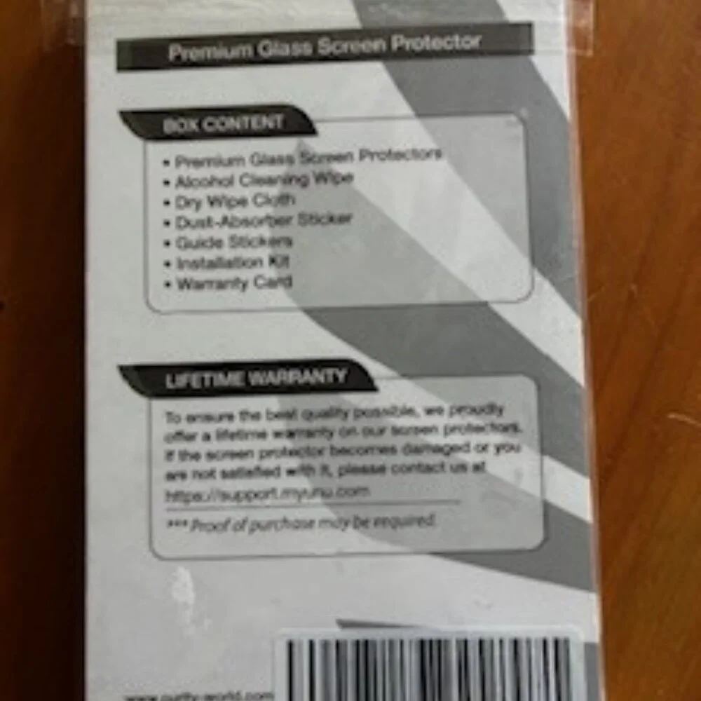 Cell Phone Glass Screen Protector, Natural touch, Anti-finger print, Ultra-thin